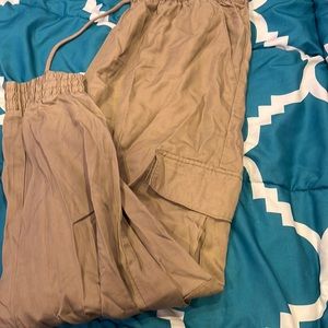 brown cargo pants